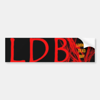 LDBのロゴ1のバンパーステッカー バンパーステッカー