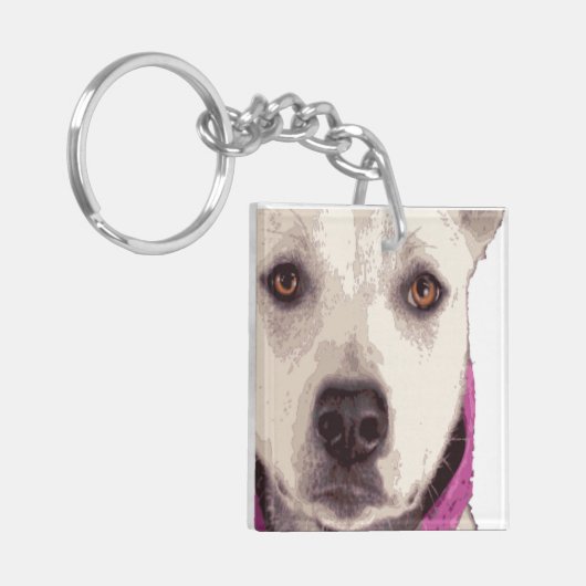 LDDRのロゴのkeychain キーホルダー (正面左)