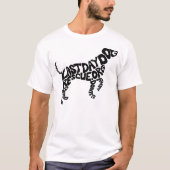 LDDRの小犬の形タンク Tシャツ (正面)