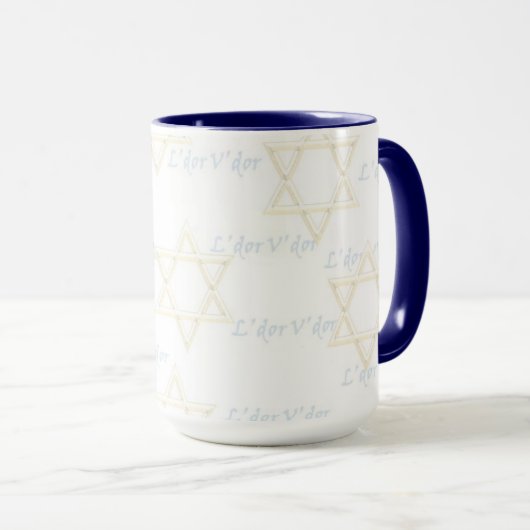 L'dor V'dor Generation to Generation Mug マグカップ (正面右)