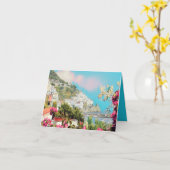 ldp AMALFI -パノラマ- Amalfi海岸- カード (黄色い花)