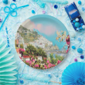 ldp AMALFI -パノラマ- Amalfi海岸- ペーパープレート (パーティー)