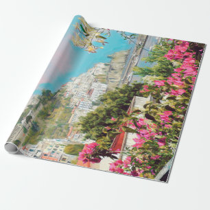 ldp AMALFI – パノラマ – Amalfi海岸 – ラッピングペーパー