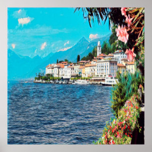 ldp bellagio - Lake Como - ポスター
