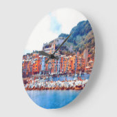ldp PORTO VENERE - ラージ壁時計 (傾斜)