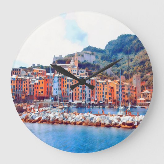 ldp PORTO VENERE - ラージ壁時計 (正面)