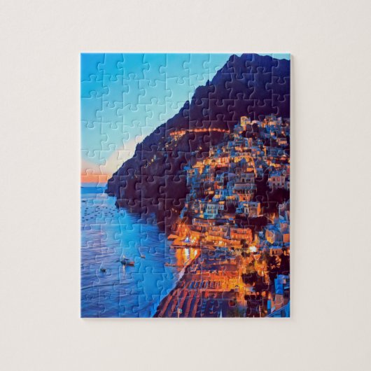 ldp POSITANO Amalfi Coast - sunset taken by Hotel ジグソーパズル (縦)