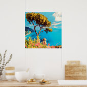 ldp RAVELLO - The garden of Villa Rufolo ポスター (キッチン)