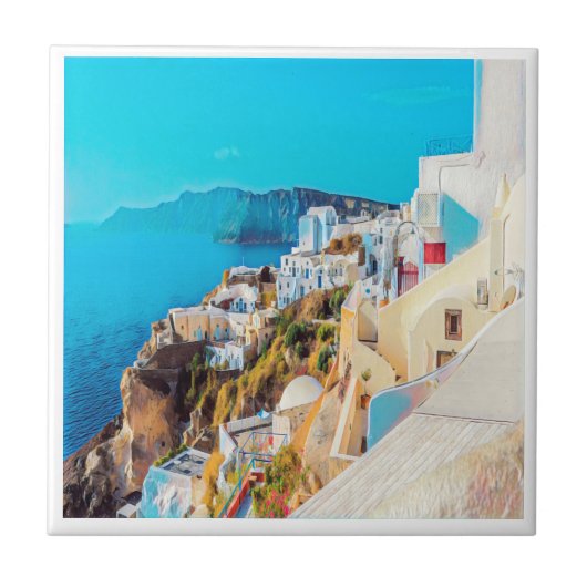 ldp SANTORINI – パノラマ –  タイル (正面)