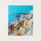 ldp SANTORINI – パノラマ –  タペストリー (正面)