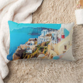 ldp SANTORINI – パノラマ – ランバークッション (ブランケット)