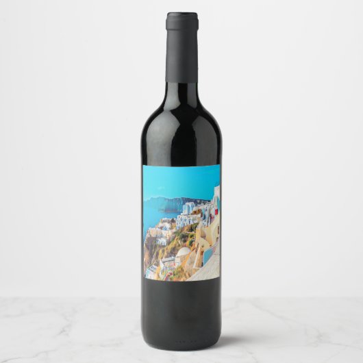 ldp SANTORINI – パノラマ –  ワインラベル (正面)