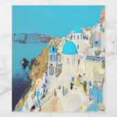 ldp SANTORINI – ビュー –  ワインラベル (シングルラベル)