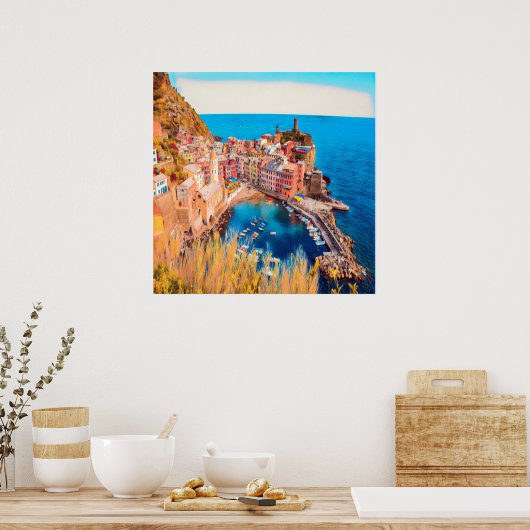 ldp VERNAZZA - Cinque Terre - ポスター (キッチン)