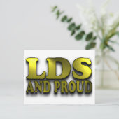 LDSと誇りを持った ポストカード (スタンド正面)