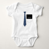 LDSのモルモン教の伝道師のベビーのクリーパー ベビーボディスーツ (正面)
