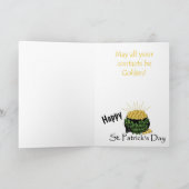 LDSの宣教師セントパトリックの日カード カード (内部)