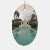 LDSの寺院、Laie、Hawai'i. セラミックオーナメント (左)
