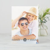 LDSの結婚式招待状|の航海のな灯台 招待状 (スタンド正面)