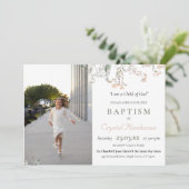 LDSイエスキリストの教会バプテスマフローラ 招待状 (スタンド正面)