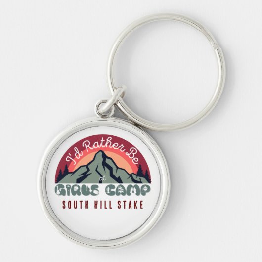 LDSガールズキャンプヤング女子キーチェーンカスタム キーホルダー (正面)