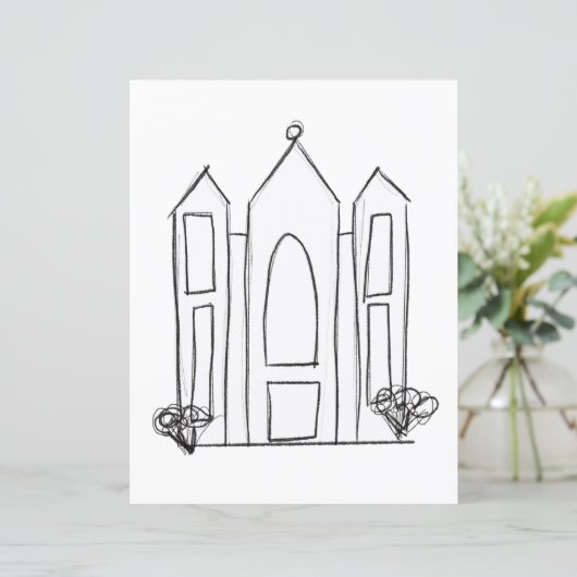 LDSソルトレイクシティテンプルシンプルモロモダンモン (スタンド正面)