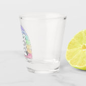 LDSソルトレイクシティテンプルレインボーサンセットモルモン ショットグラス (右)