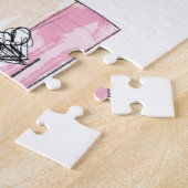 LDSソルトレイクシティテンプルレインボーサンセットモルモン ジグソーパズル (側面)