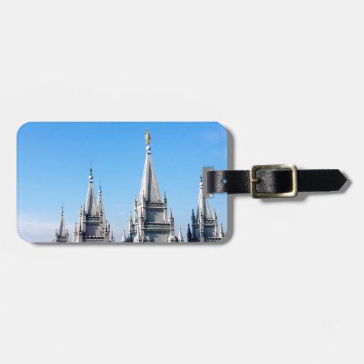 ldsソルトレークシティエンジェルモーローニ ラゲッジタグ (正面横)