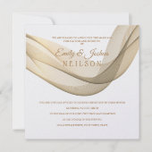 LDSテンプルウェディングレセプション招待状 – ザヴェール 招待状 (正面)