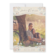 LDSテンプル結婚式招待状|フォトヴィンテージ