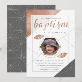 LDSバプティスマ招待状|ボホーフェザーコレクション 招待状