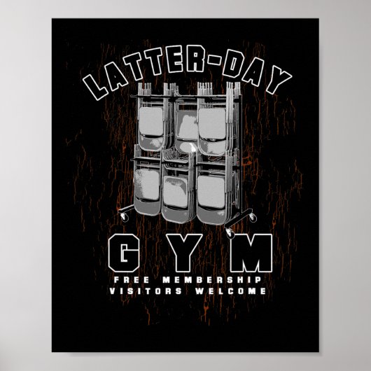 Ldsモルモンおもしろいメンズウーメンズボーイズガールズシジスト ポスター (正面)