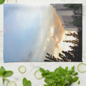 LDSモルモンオキルラースマウンテンユタ寺院 キッチンタオル (折り畳み)