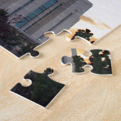 LDSモルモンオキルラースマウンテンユタ寺院 ジグソーパズル (側面)