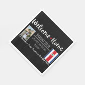 LDS宣教師ホームカミングウェルカムホームナプキン スタンダードランチョンナプキン (角)