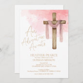 LDS宣教師遠くにパーティー 招待状 (正面/裏面)