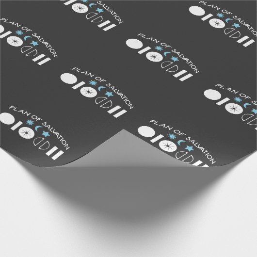 LDS救世モルモン宣教師の贈与計画 ラッピングペーパー (角)