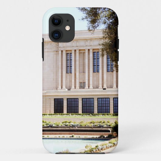 LDS モルモン メサ アリゾナ テンプル 写真 Case-Mate iPhoneケース (裏面)