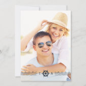 LDS 結婚式招待状 | 海洋の灯台 招待状 (正面)