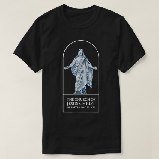 LDS Church Shirt Church of Jesus Christ Logo Mor Tシャツ (デザイン正面)