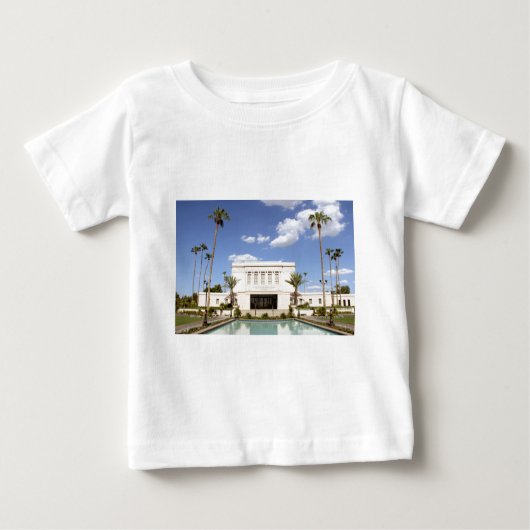 lds mesa arizona temple mormon写真 ベビーTシャツ (正面)