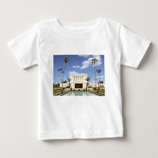lds mesa arizona temple mormon写真 ベビーTシャツ (正面)