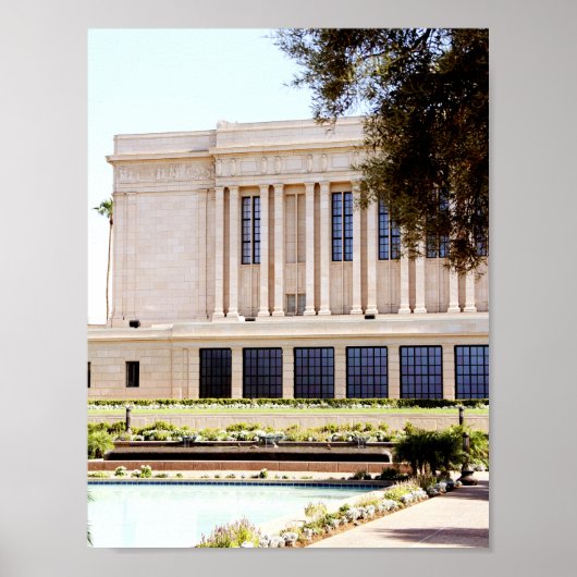 lds mesa arizona temple mormon写真 ポスター (正面)