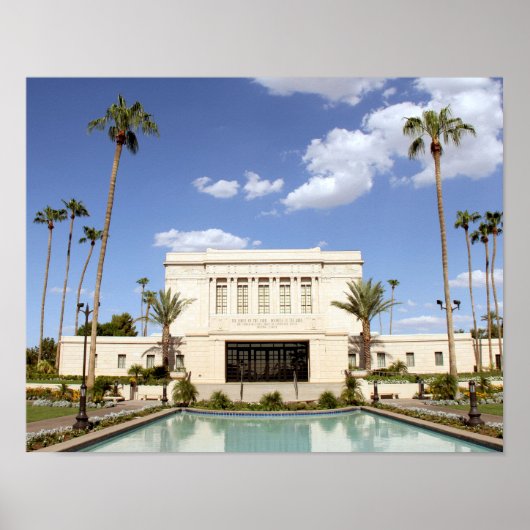 lds mesa arizona temple mormon写真 ポスター (正面)