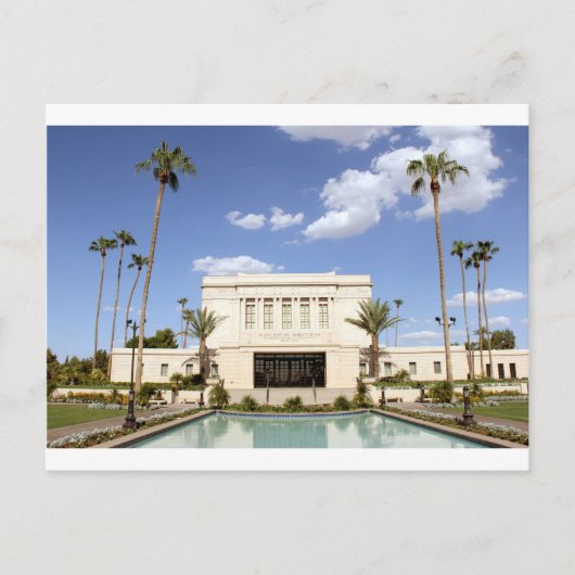 lds mesa arizona temple mormon写真 ポストカード (正面)