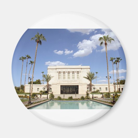 lds mesa arizona temple mormon写真 マグネット (正面)