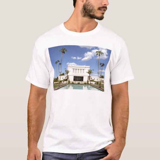 lds mesa arizona temple mormon写真 tシャツ (正面)