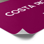 LDS Missionary Welcome Home Custom Spanish Poster  ポスター (角)