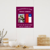 LDS Missionary Welcome Home Custom Spanish Poster  ポスター (キッチン)